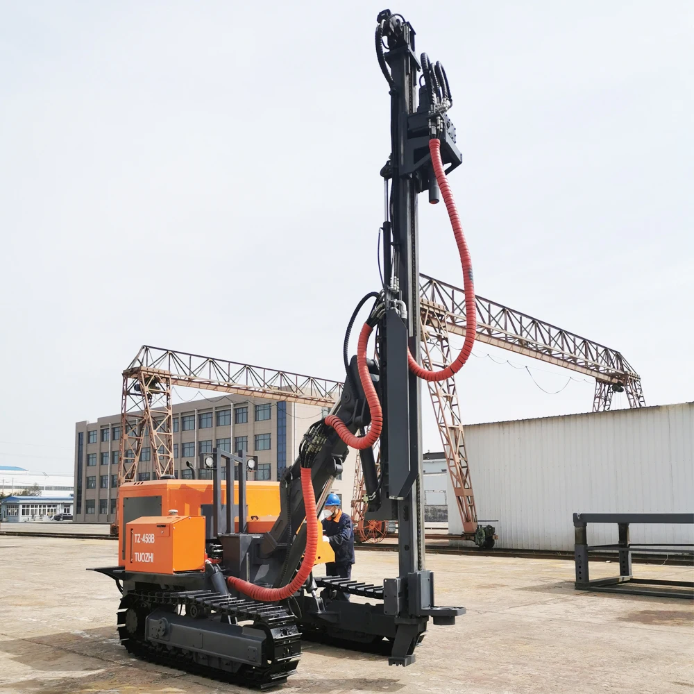Hydraulic Drive Borehole Drilling Rig For Quarry