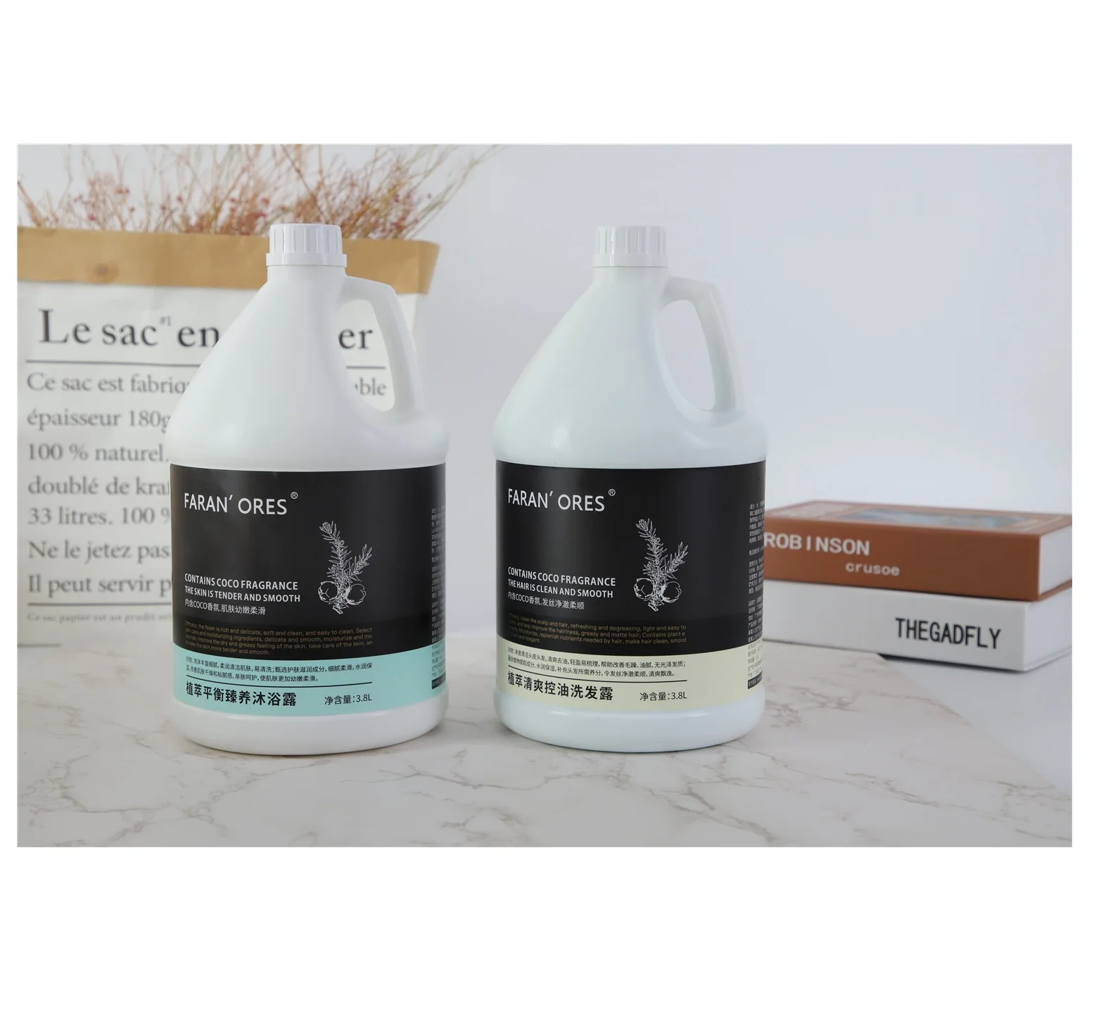 Personalized Cleaning Care Hotel Toiletries Fragrance Articles Amenities Children PET Unisex Customizable 4 Barrels a Carton