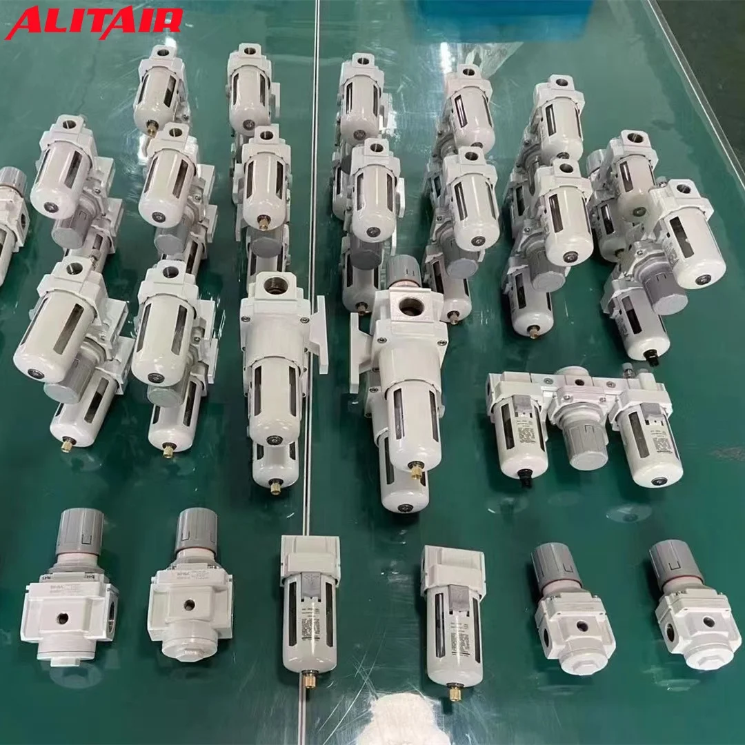 AR3000-03 1/4 Air Source Treatment Units Pneumatic Components frl Compressed Air Pressure Regulator