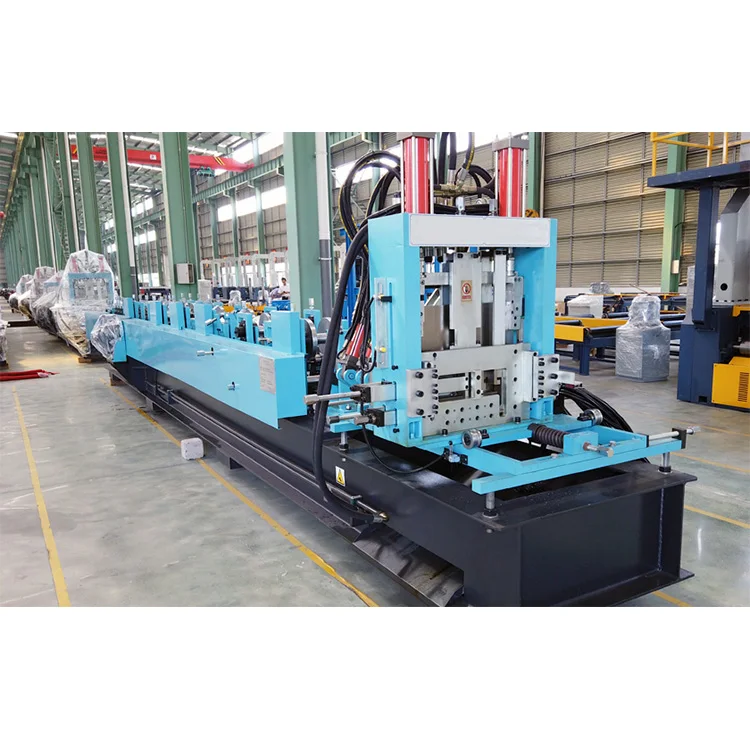 C channel purlin section profile roll forming machine