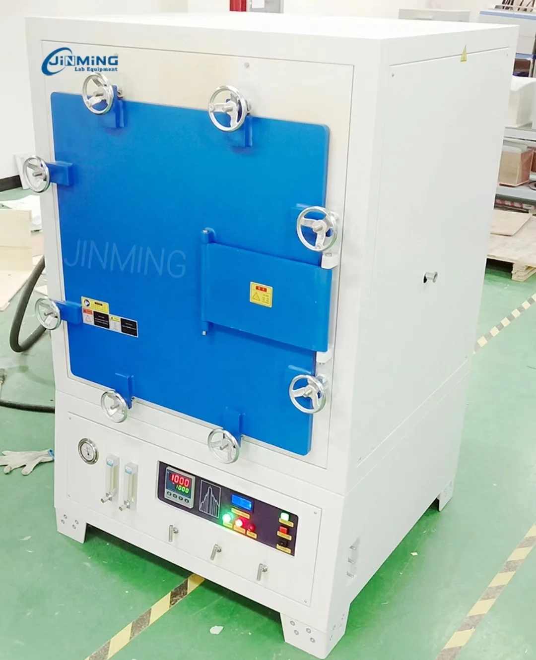 Hydrogen Atmosphere Furnace atmosphere muffle furnace /lab furnace with gas inlet and outlet