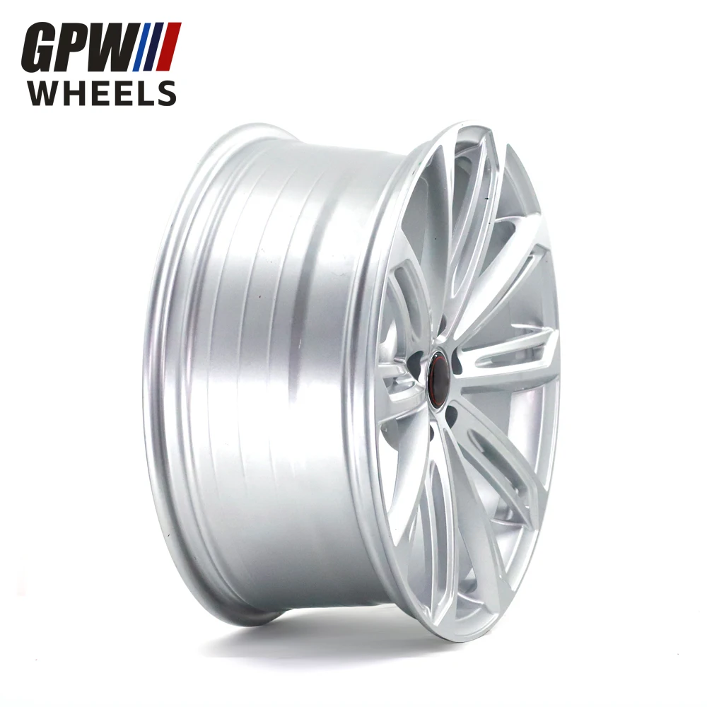 GPW good partners wheel 028 Factory Price Flow Forming Wheels gloss silver R18 Inch 5 Holes Primary Aluminum Alloy Wheel kiaRims