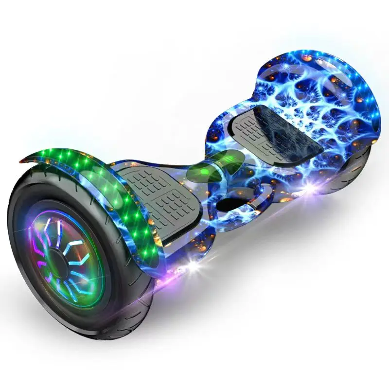 Factory Intelligent balancing car with 10-inch super-large endurance luminous wheel