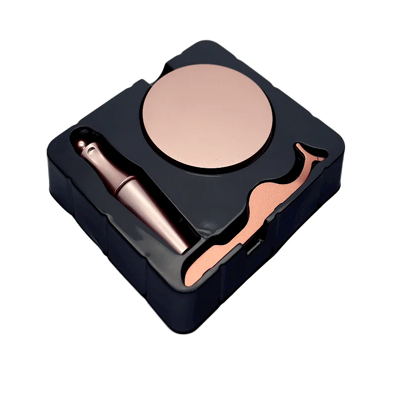 
3d magnetic eyelash set with mirror 2 pairs eyelash and eyeliner kit new magic eyelash extension 