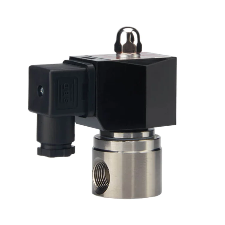 Manufacture two way thread connection stainless steel 304 316 solenoid valve for water