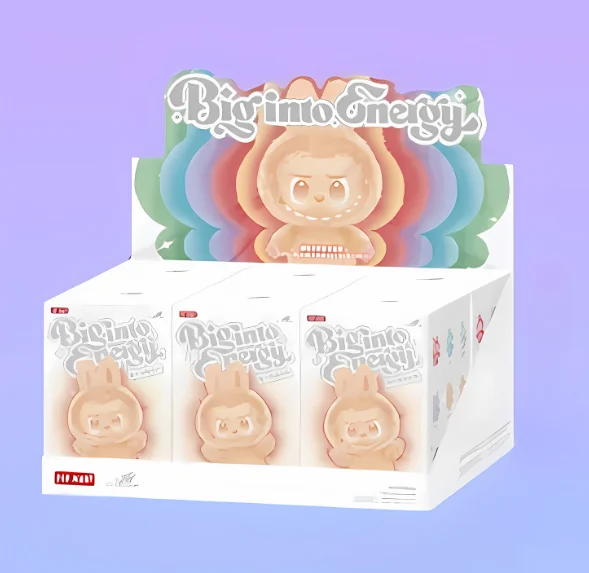 Аутентичные Popmart Labubu V3 3 0 новые монстры большие энергетические серии плюшевые куклы из ПВХ загадочные слепые коробки для сюрпризов замороженные