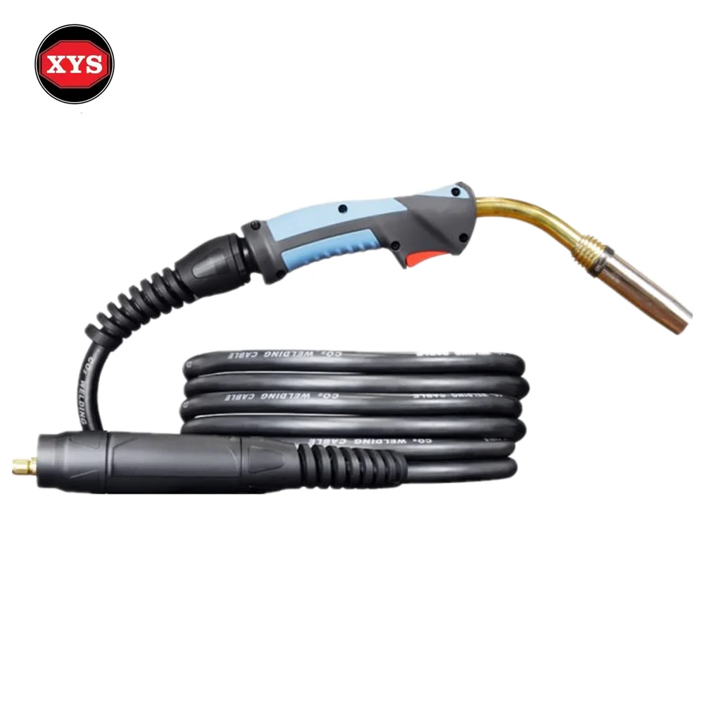Welding Torch  Gas Nozzle Mig Welding Spare Parts CuCrZr /copper Contact Tip M8*30 For Bzl 36KD Welding Torch