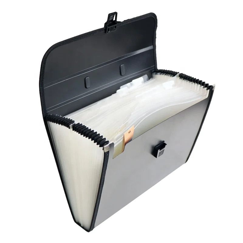 Customized PVC Waterproof File Folder Fireproof File Bag A4 Size Children File