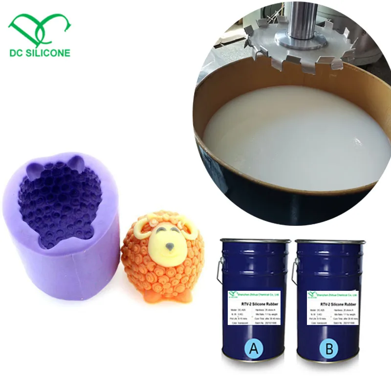 Silicone Rubber Mold Mould Casting 15A hardness Platinum Cure