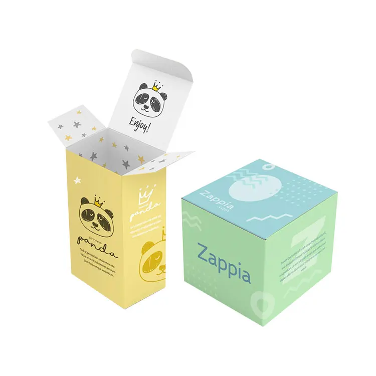 Luxury Printing Mini Cardboard Cosmetic Box for 60ml 100ml Perfume Bottle