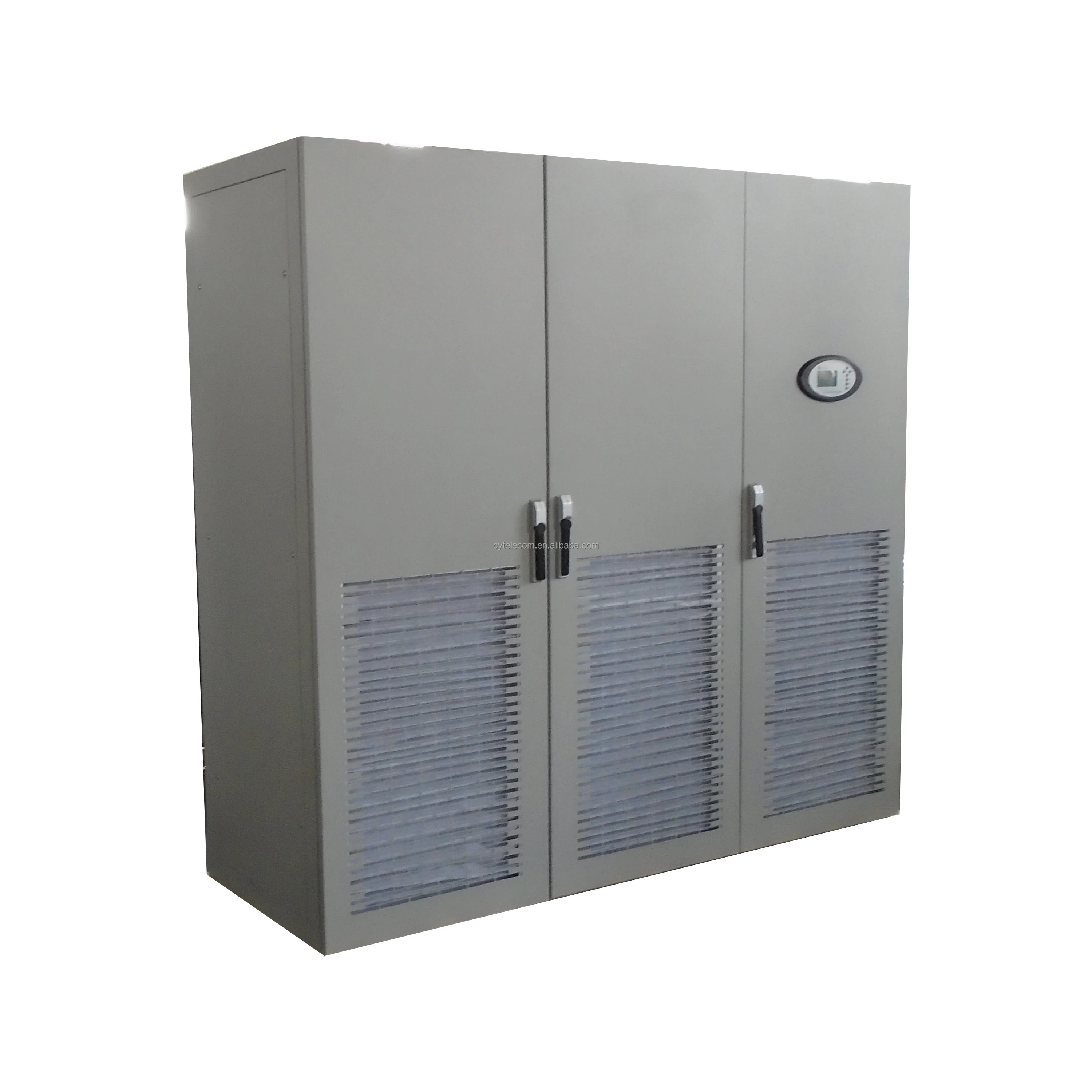 Energy Saving Floor-standing Free Cooling System for Telecom Base Data Center