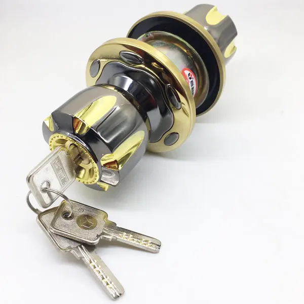 Лидер продаж, замок для входной двери из нержавеющей стали, цилиндрический круглый дверной замок