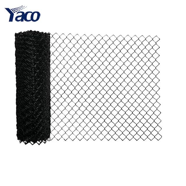 10 swg 50mm pvc coated galvanized chain link fence
