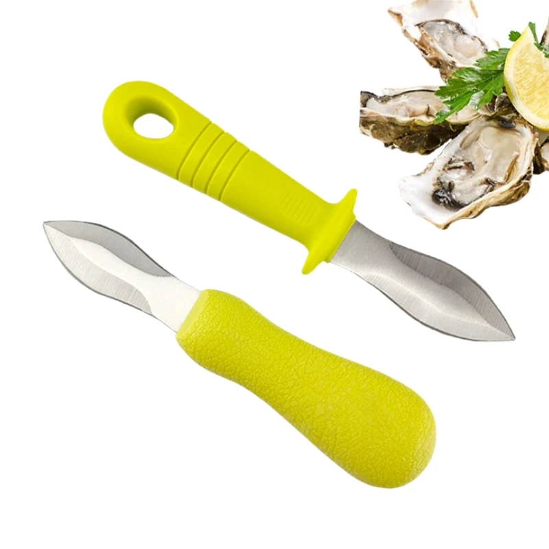 Kitchen Gadget Seafood Shucker Tool Oyster Shucker Shellfish Opener Stainless Steel Shellfish Clam Knife Oyster Knives