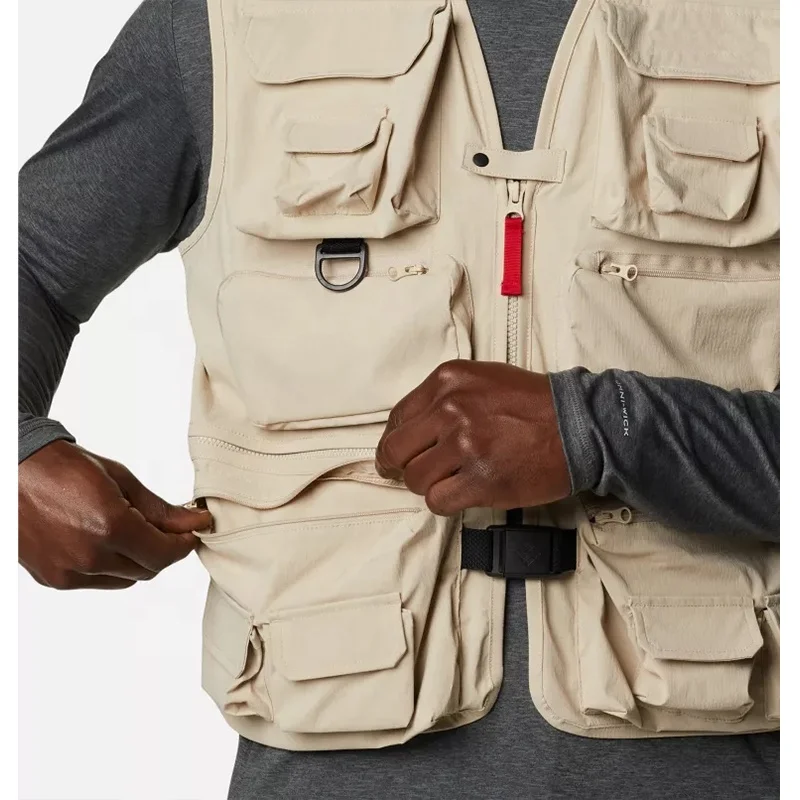 Hot Sale Fashion Multi-function Customized Multi-functional Hiking Foam Fishing Customized Utility Tactical Vest