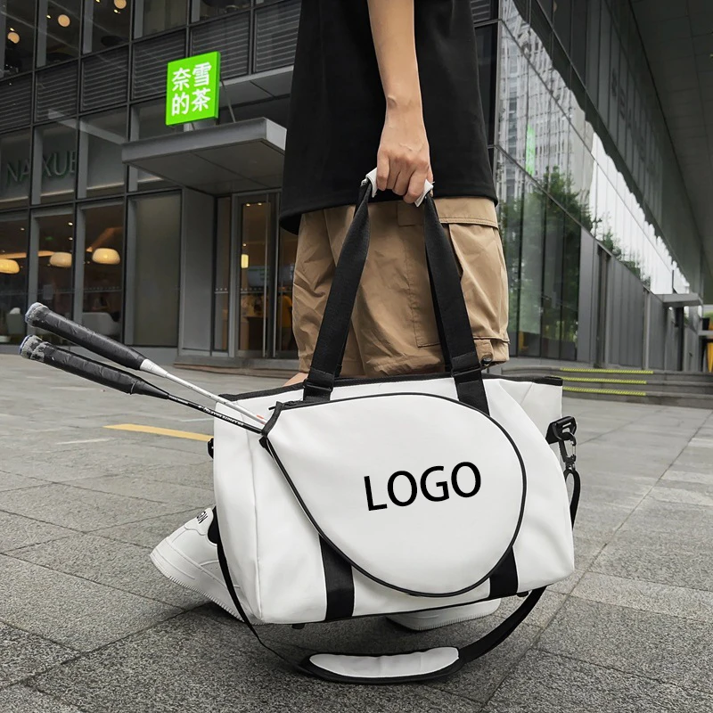 Wholesale Duffel Gym Racket Badminton Shoulder Tote Bags Portable Paddle Tennis Sport Bags for Women Men