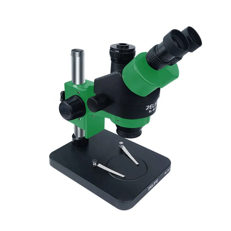 RELIFE RL-M3T 7X-45X Trinocular Stereo/Digital/video Microscope for mobile phone repair