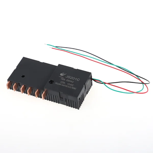 JS201C 80A-DC12V magnetic latching relay 3phase relay manufacturer