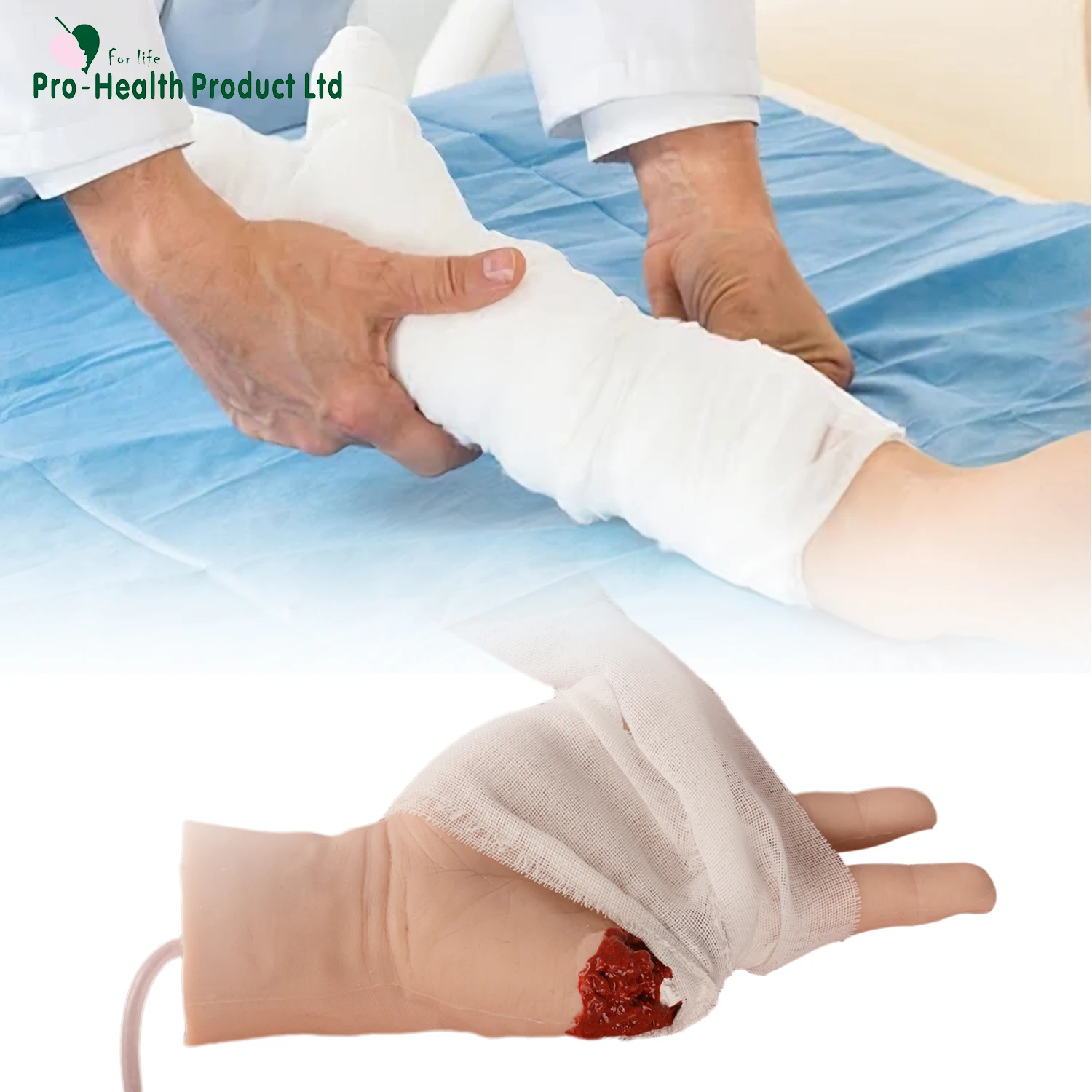Basic Amputation Finger Trauma Wound Care Palm Model
