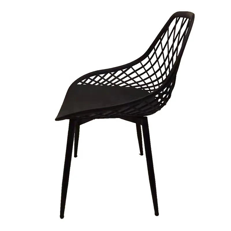 Free sample home furniture modern design dining chairs mesh back cheap plastic colorful dining chair