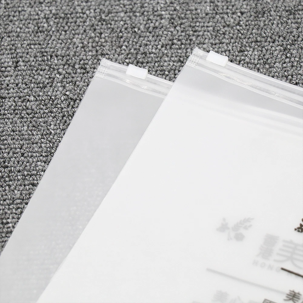 custom jewelry zipper bags plastic zipper bag frosted zip textile zip lock bags package shirt for swimsuits