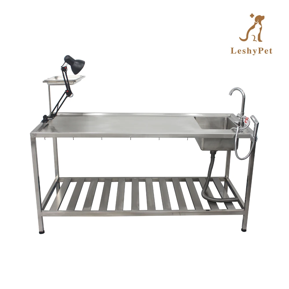 Lewhy Pet из нержавеющей стали хорошее качество больничный стол для вскрытия дешевая цена