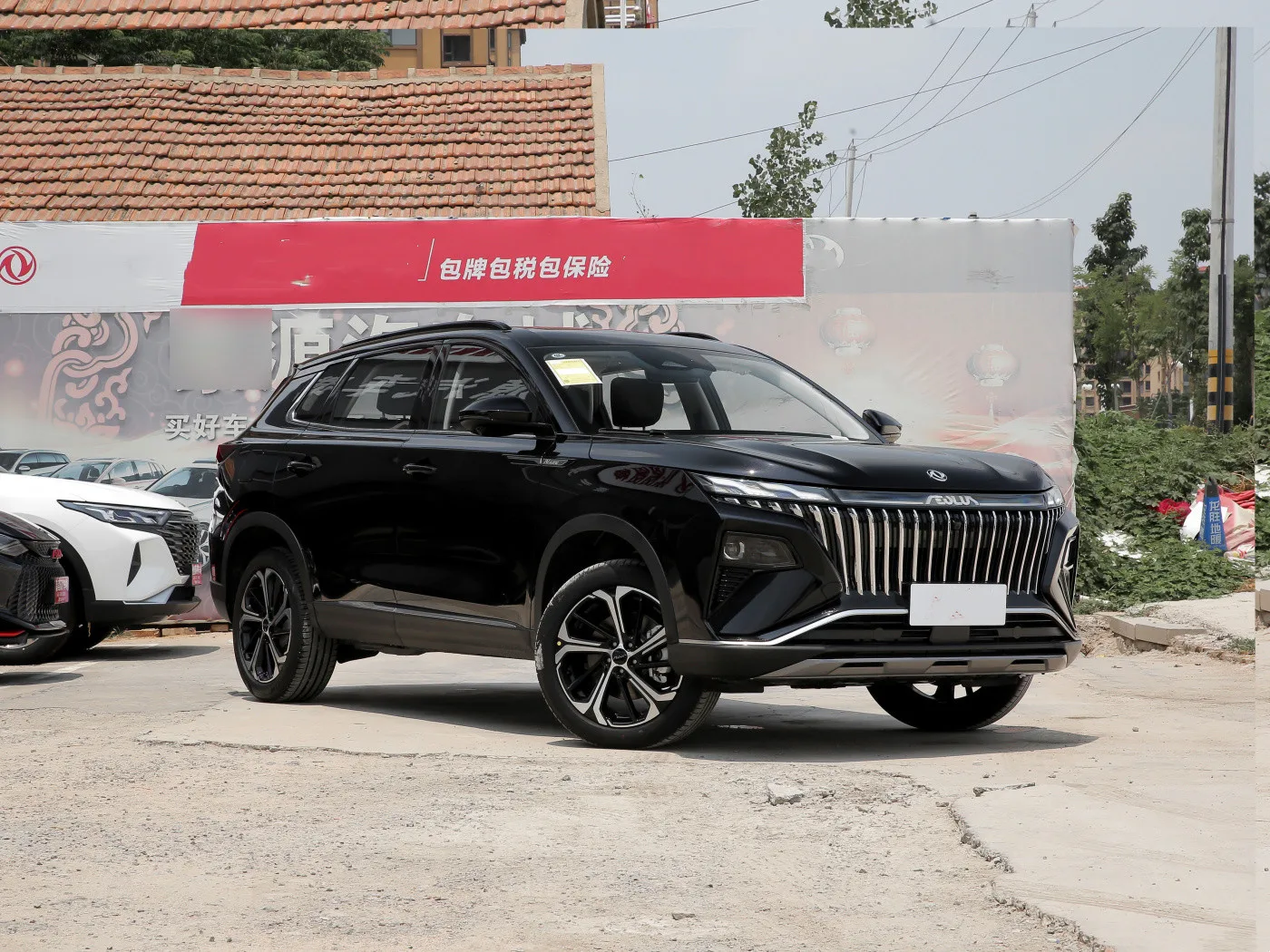 Hybrid 5 Seats SUV Car Dongfeng Aeolus Haoji HEV Car In 1044 km Endurance Mileage