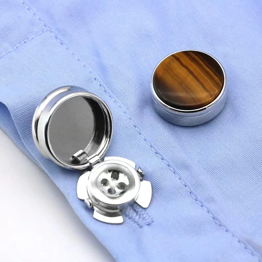 2024 new boyi Hot Sale Shirt Decorative Buttons cufflinks making machine for man   Custom Cufflinks  covers button for shirt