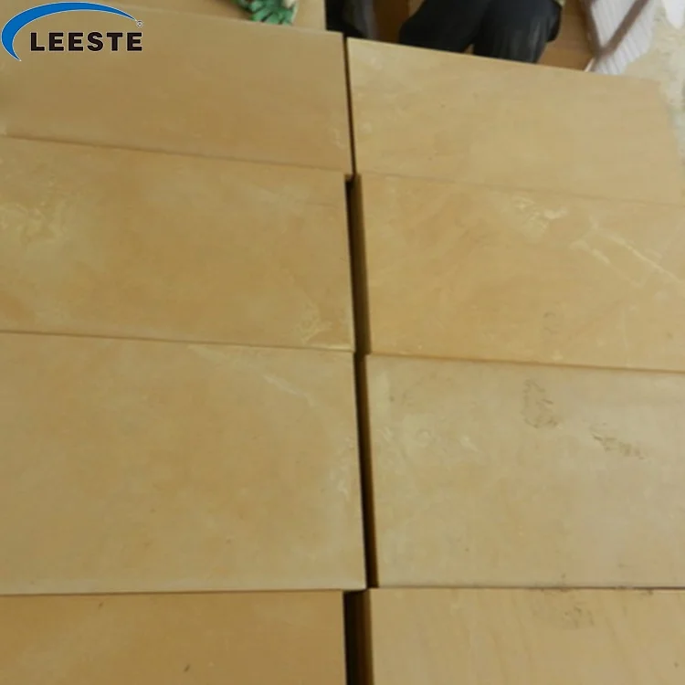 Factory Price Hot Chinese Natural Wooden Yellow Sandstone Wall Tiles