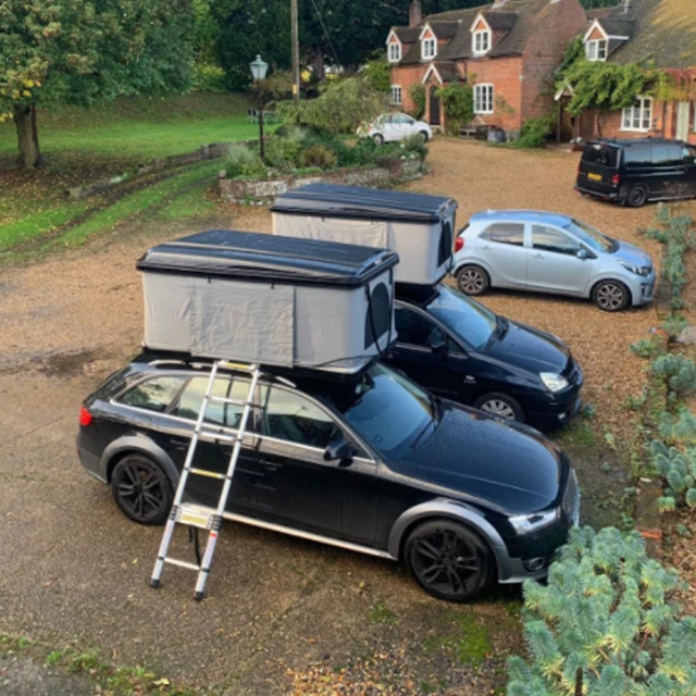 Off Road 4x4 SUV Universal High Quality Hard Alloy Camping tent Car Roof Top Tent For 1-3 Person