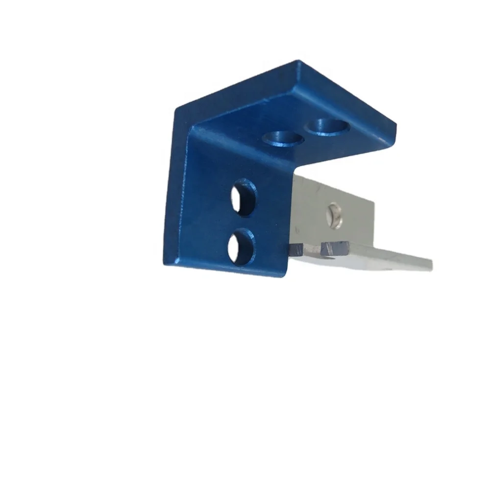 Customized solar mounting system L feet clamps aluminum alloy solar panel mount bracket