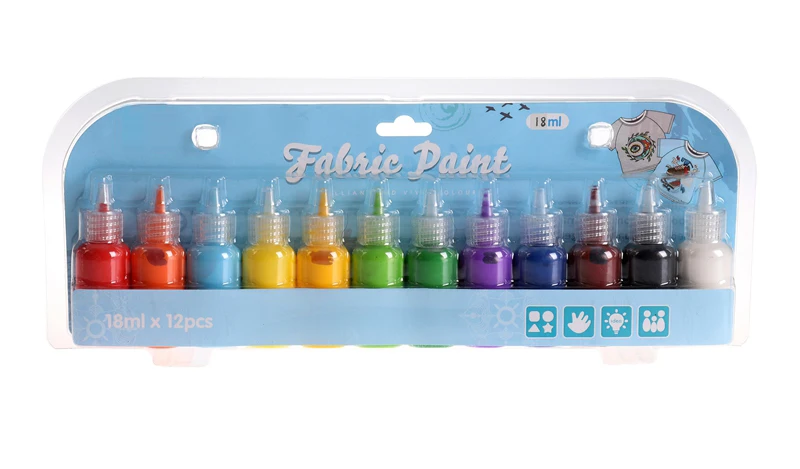 2019 new style 12colors jelly glue painting