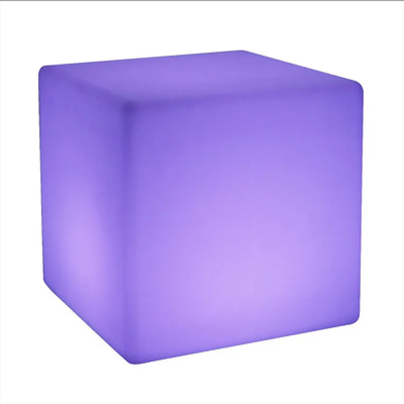  Разноцветный уличный светодиодный куб с подсветкой 8x8x8 RGB светящийся кубик барной мебели барные стулья кубический