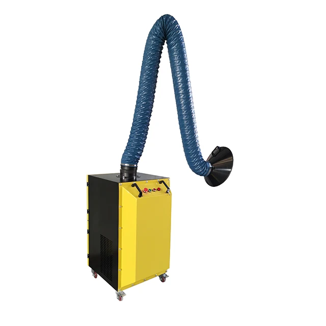 Portable air filter welding fume extractor