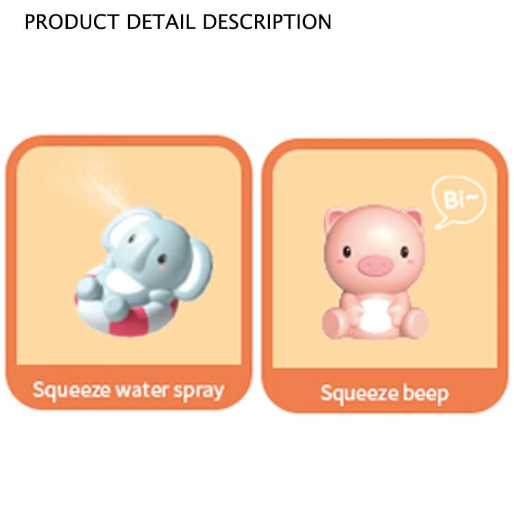 2021 wholesale new plastic rubber hippo frog fishing nets animal bath toys set for kids