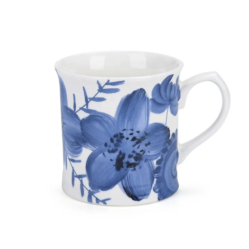 Mug Factory Custom Printed Drinkware Coffee Ceramic New Bone China Mugs Creative Customized Logo Acceptable Drinking for 1 Users