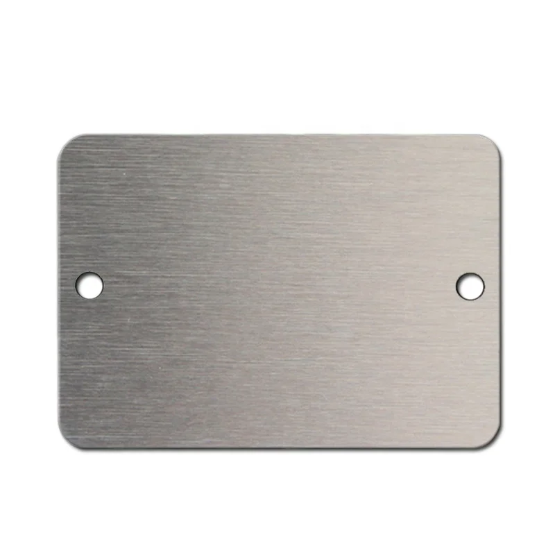 0.5mm 5052 6 Color Option Black Co2 Fiber Laser Engraving Blanks Anodized Aluminum Aluminium Metal Business Card Sheet Plate
