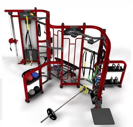 Commercial Unisex Gym Fitness Equipment Synergy 360 Workout Sports Machine with Complete Set of Accessories