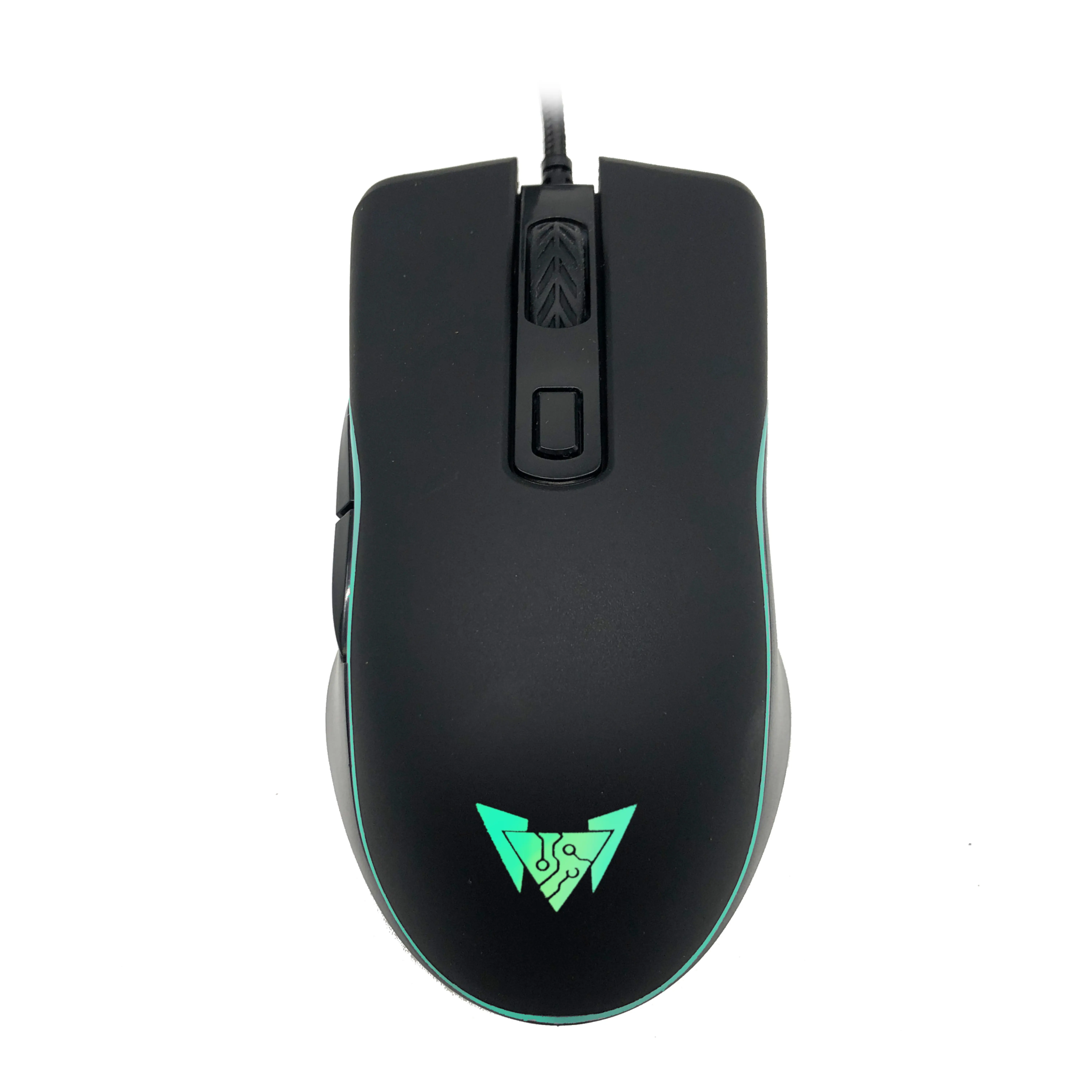 Glorious rgb mouse gaming accessories pc smart mouse 3200 DPI factory price 6 buttons computer led mouse
