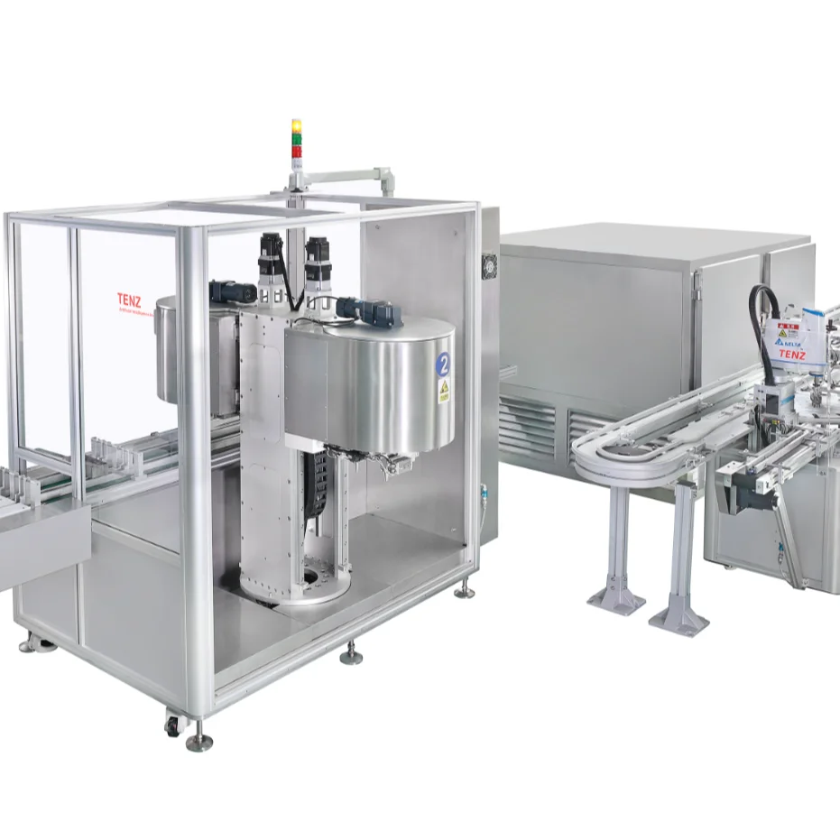 TENZ TL-50L2-2A High cost performance automatic the body shop oil double nozzles vaseline  filling machine with CE