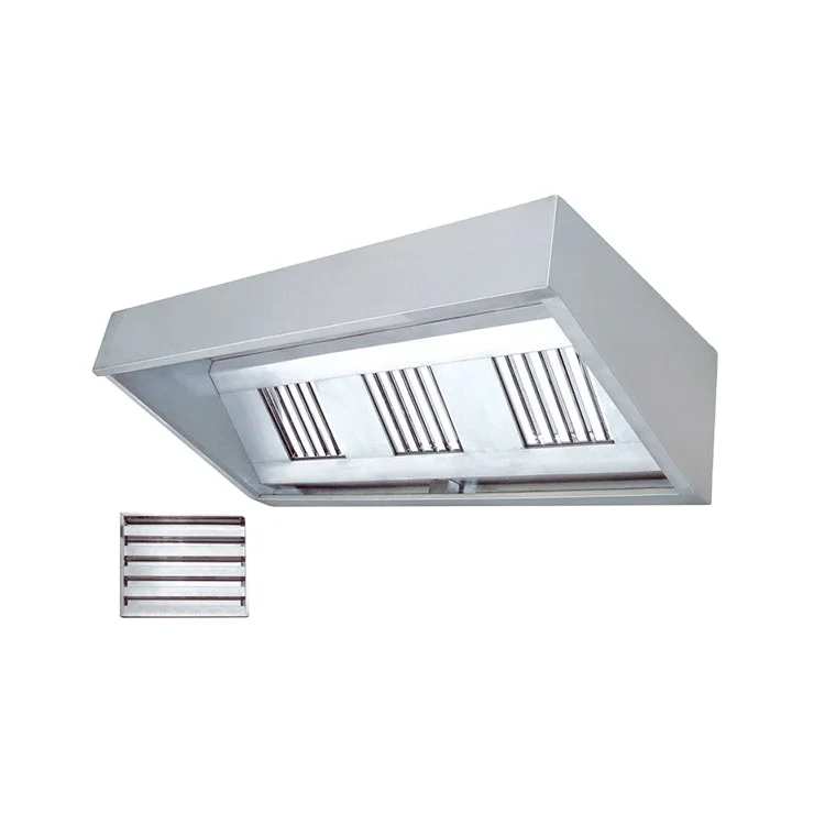 Restaurant Exhaust Hood Commercial Stainless Steel Commercial Kitchen Custom Made LOW Noise YSS-KT510 Electric Wall Mounted