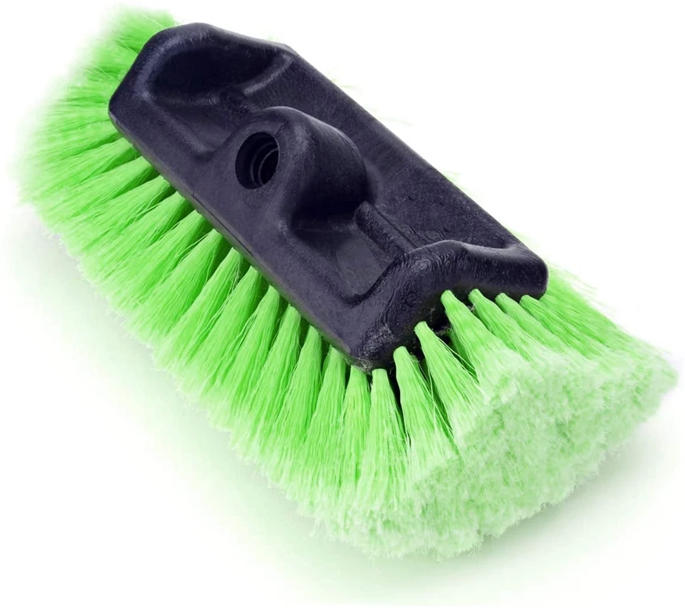 Telescopic Handle Soft Bristle Car Wash Brush Water Flow Switch Car Wash Cleaning Broom