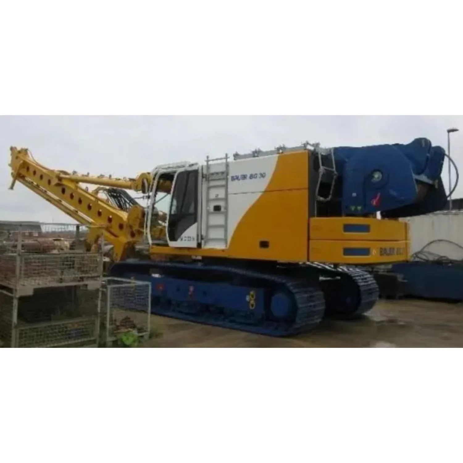 BG30 2012 Used Rotary Drilling Rig Hot Sale New Arrival Bauer Bg30  Used Rotary Drilling Rig For Sale