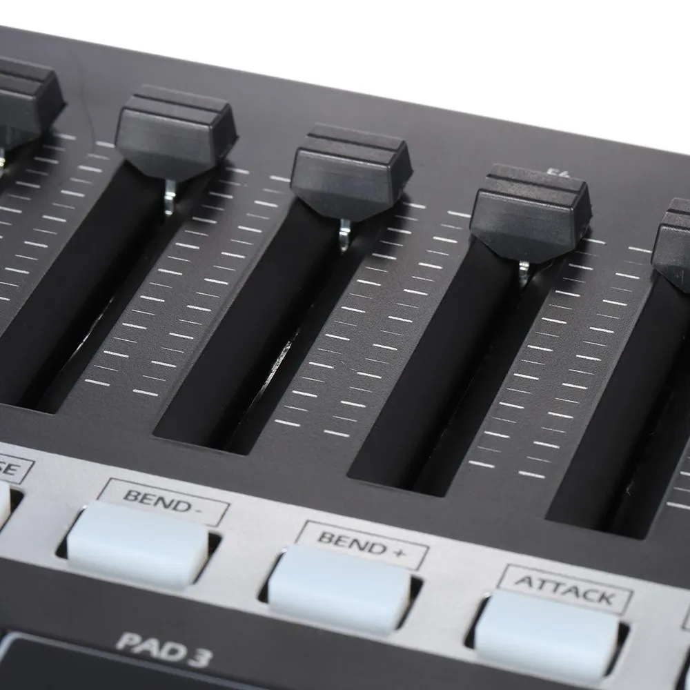Портативный USB MIDI-контроллер PANDA200 16 барабанных колодок с