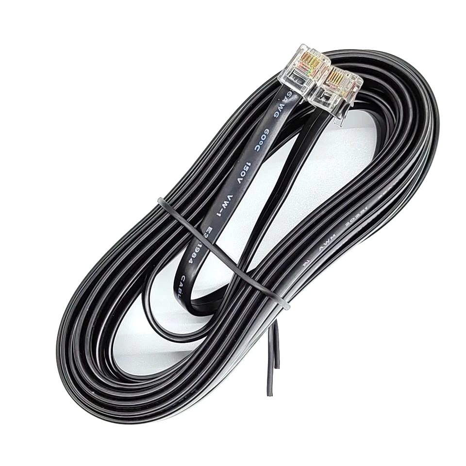 Rj12 RJ11 rj9 6p6c compatible LEGO ev3 data cable DIY telephone cable