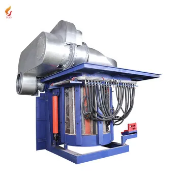 intermediate frequency induction steel furnace 100kg 200kg 300kg 500kg for metal scrap casting