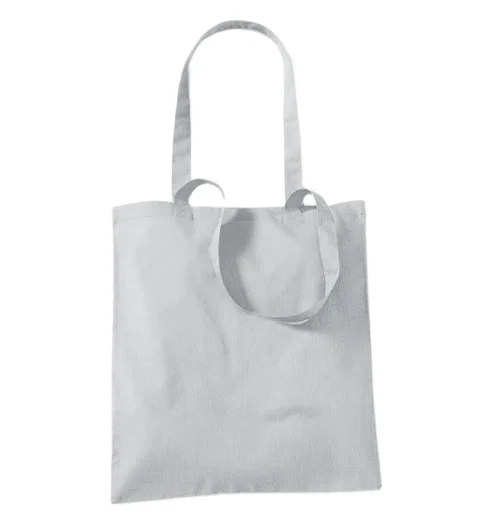 Durable Canvas Blank Grocery Plain Cotton Tote Bags Shoulder Bag Reusable Shopping Bag Pink