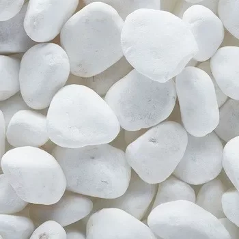 Vietnam natural snow white pebbles white landscaping rock at cheap price for garden outdoor Gravel Pebble Stone