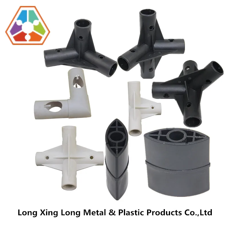 High quality tent plastic connector plastic tubing connectors