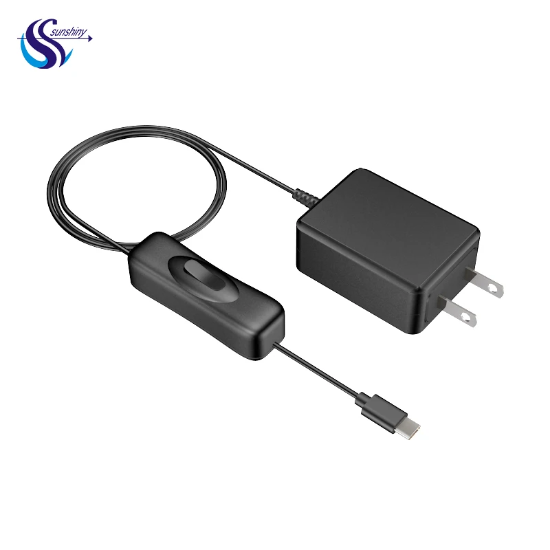 ac to dc adapter output 5V 2.5A 2.6A 3A raspberry pi 3 4  nintendo switch power adapter with new button